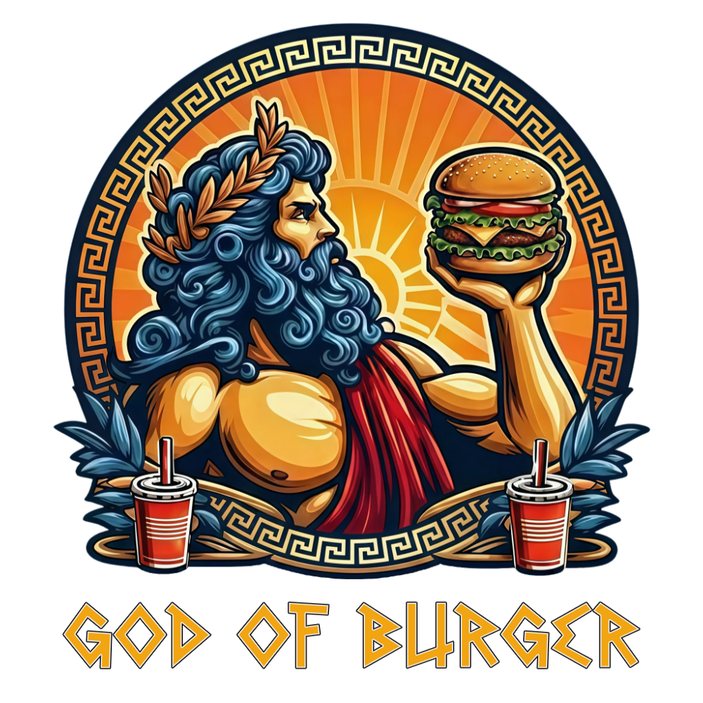 Logo god of burguer
